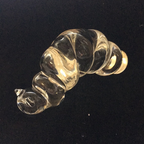 Art Glass caterpillar figurine paper weight - Picture 1 of 9
